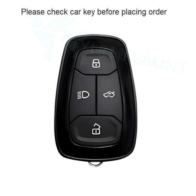 Car Key Cover Compatible with Tata Nexon, Harrier | Safari | Altroz | Tigor | Ev | Punch | Tiago Ev Electric 4-Button Smart Key (Transformer Armour Series)