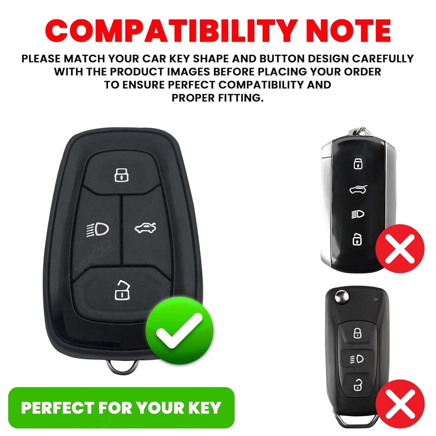 Car Key Cover Compatible with Tata Nexon, Harrier | Safari | Altroz | Tigor | Ev | Punch | Tiago Ev Electric 4-Button Smart Key (Transformer Armour Series)