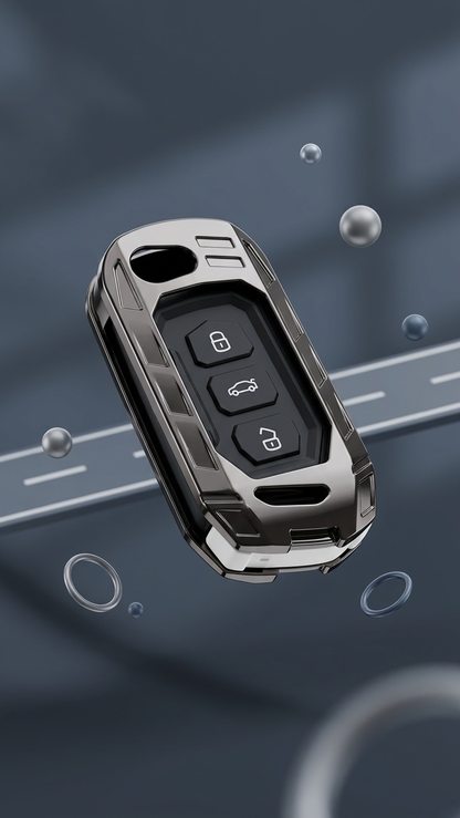 Metal Transformer Series Car Key Cover for Mahindra Thar, Thar Roxx, Scorpio N, Scorpio Classic, XUV700, Bolero (2023–2026) Metal Case | 360° Shockproof Protection | Premium Design