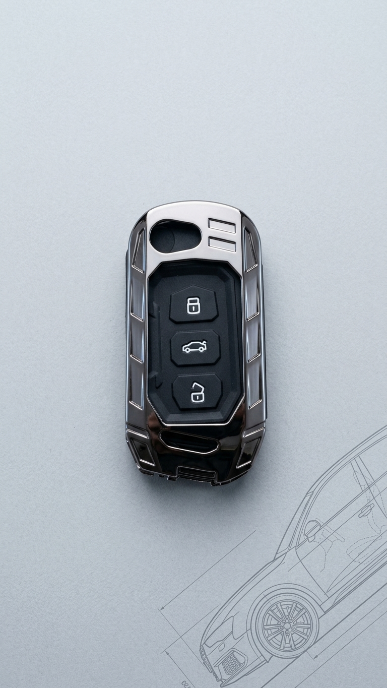 Metal Transformer Series Car Key Cover for Mahindra Thar, Thar Roxx, Scorpio N, Scorpio Classic, XUV700, Bolero (2023–2026) Metal Case | 360° Shockproof Protection | Premium Design